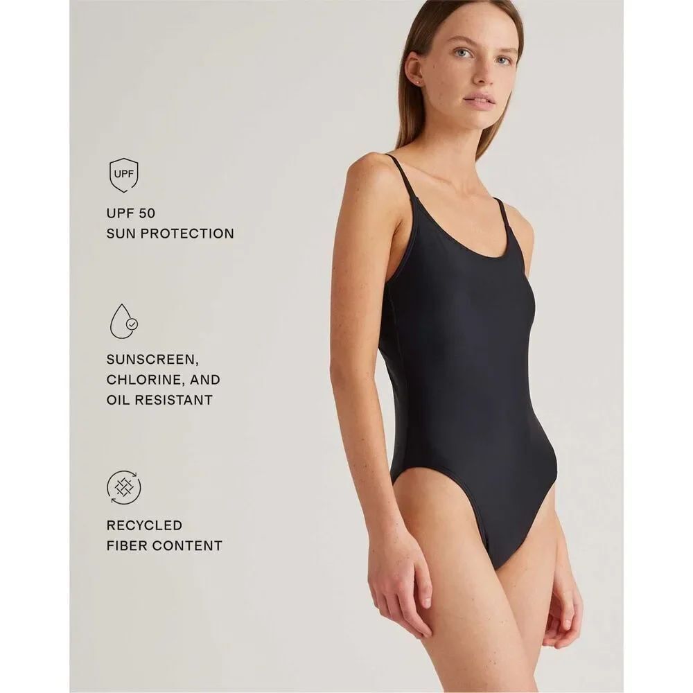 QUINCE Women’s Italian Camisole Onepiece Swimsuit